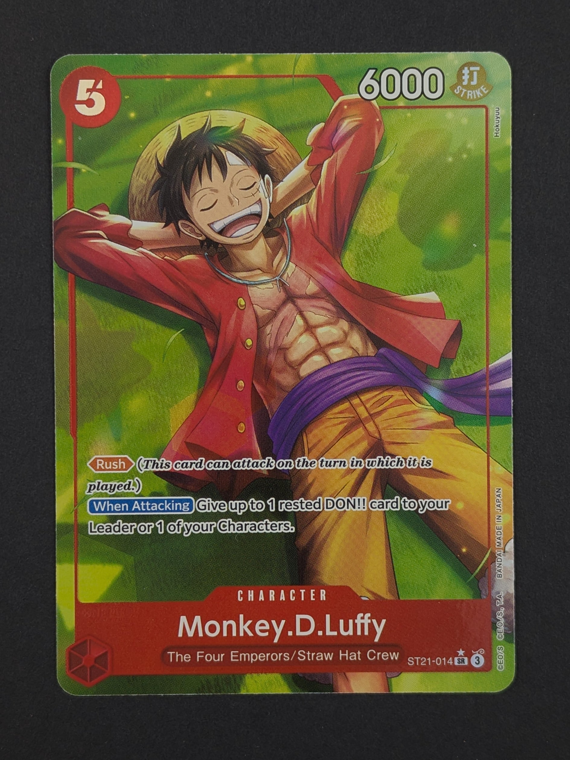 Monkey D. Luffy Alternate Art ST21-014 – Starter Deck EX: Gear 5
