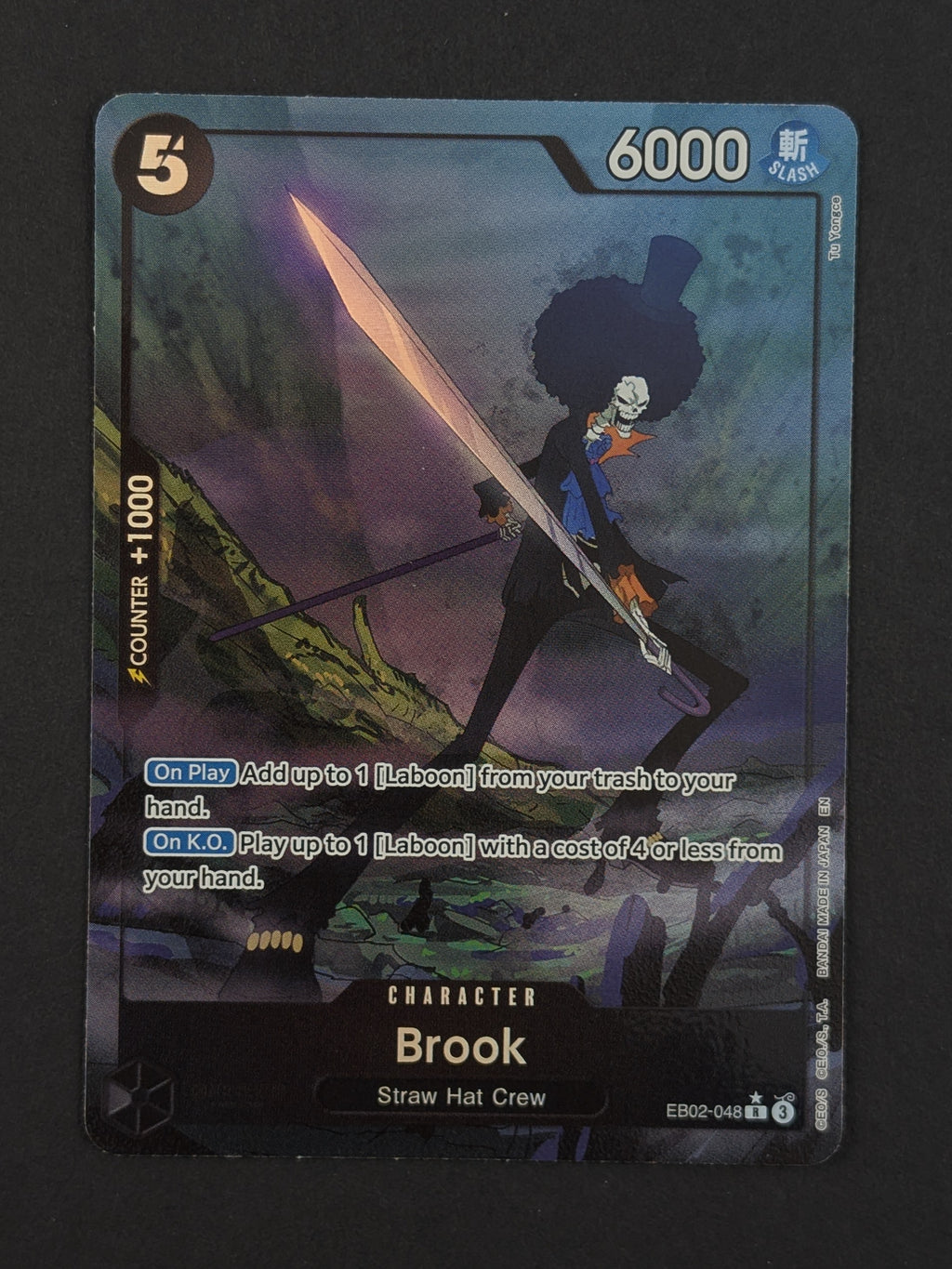 Brook Alternate Art EB02-048 - Anime 25th Collection