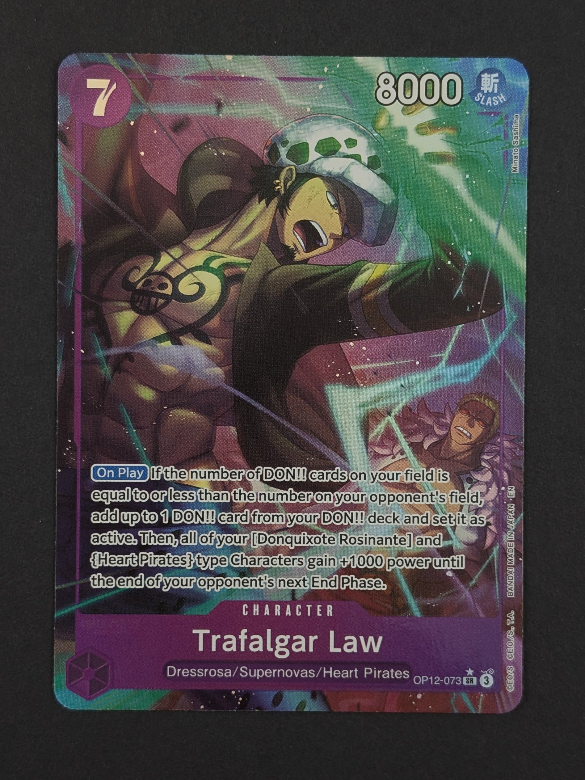 Trafalgar Law Alternate Art OP12-073 – Legacy of the Master