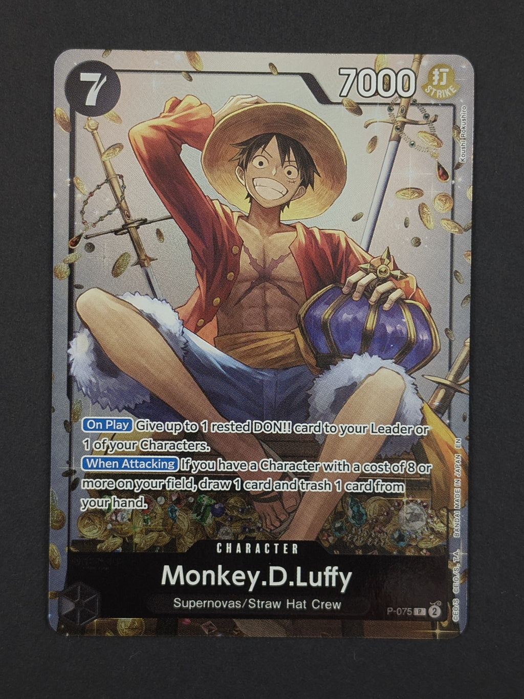 Monkey D. Luffy Tin Pack Set Vol. 2 P-075