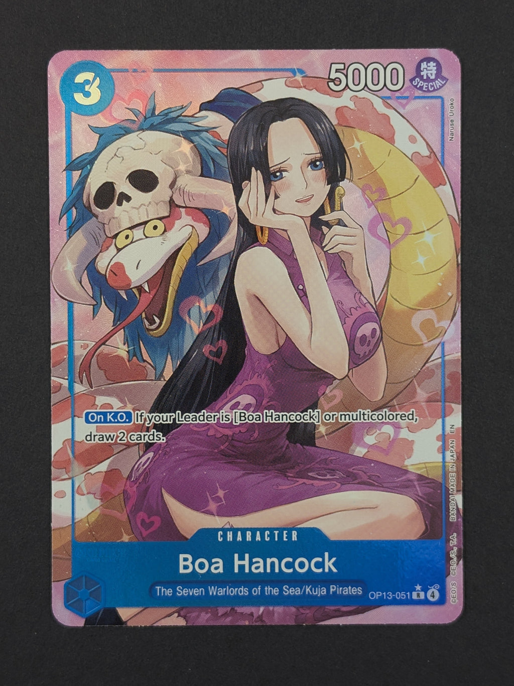 Boa Hancock Alternate Art OP13-051 – Carrying On His Will