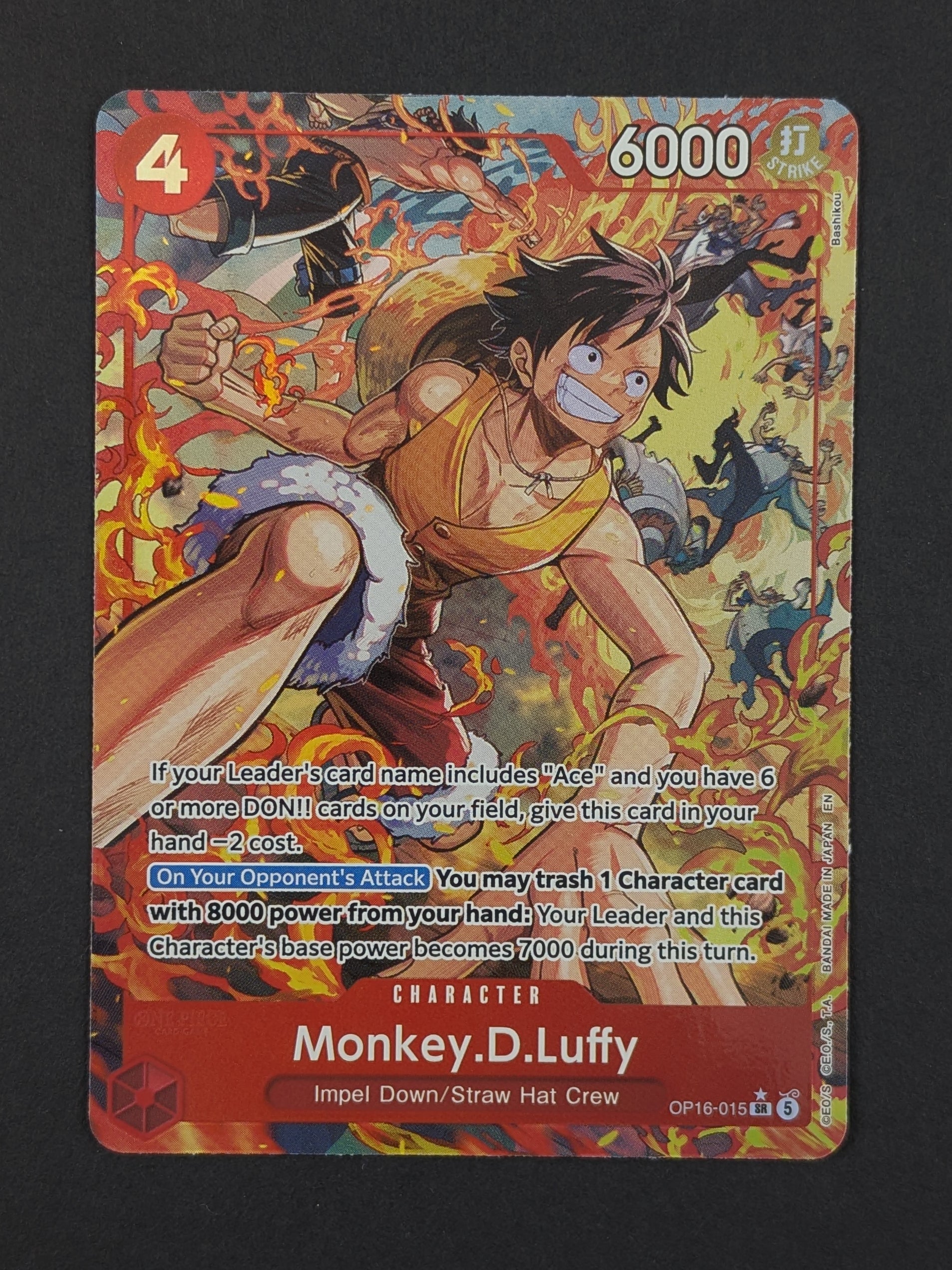 Monkey.D.Luffy Alternate Art OP16-015 – The Time of Battle