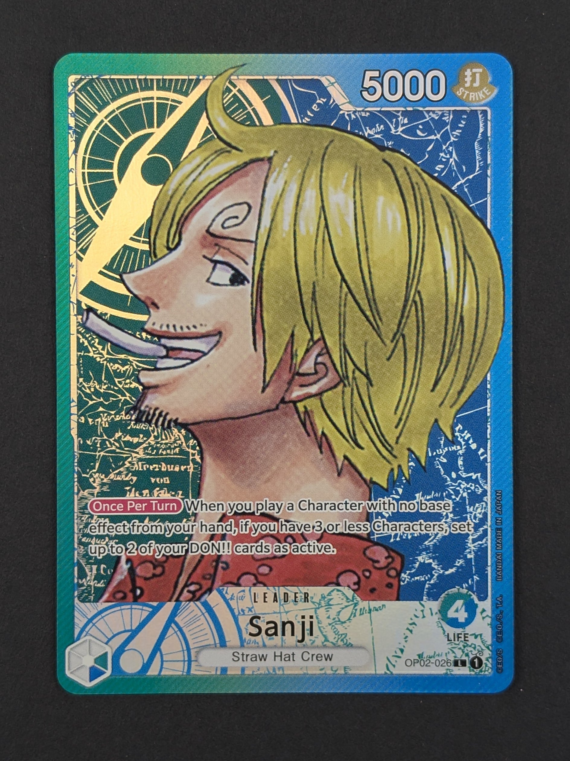 Sanji Alternate Art OP02-026 – Paramount War