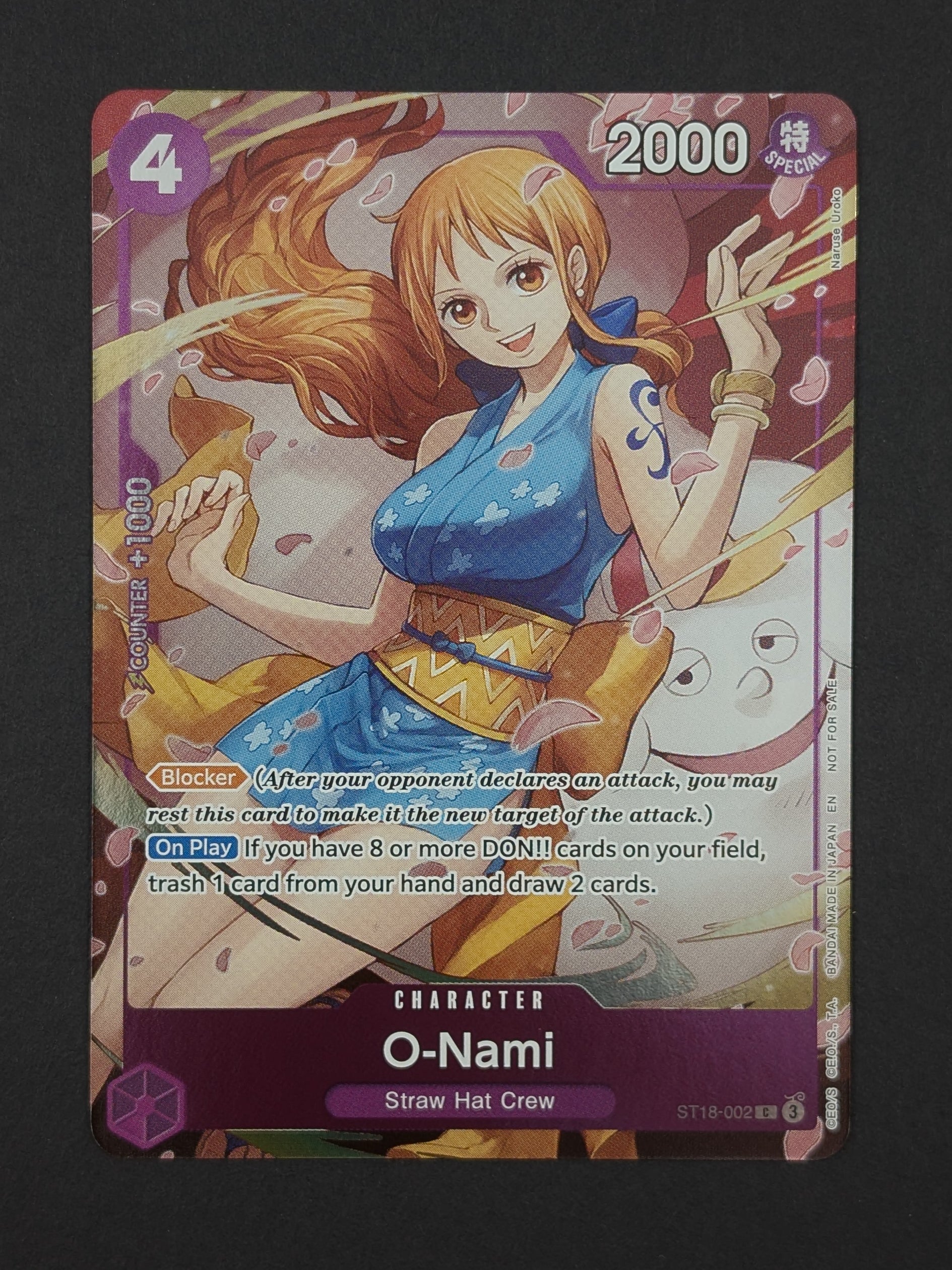 O-Nami (Dash Pack) ST18-002 – One Piece Heroines Edition