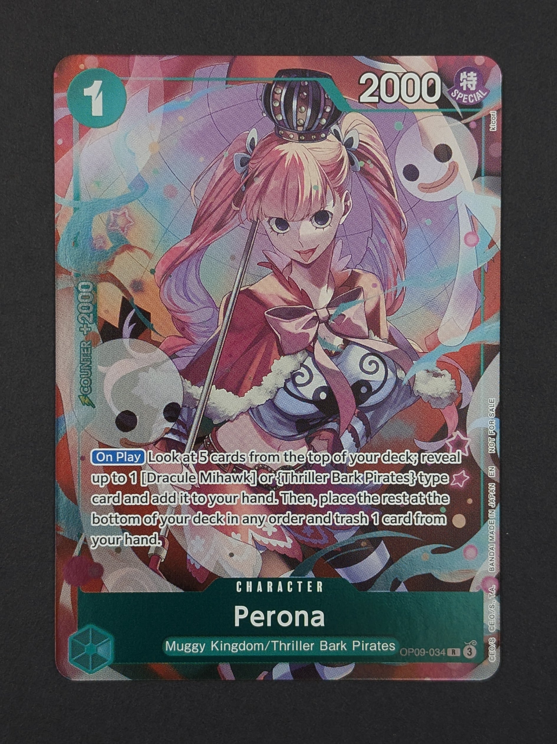 Perona (Dash Pack) OP09-034 – One Piece Heroines Edition