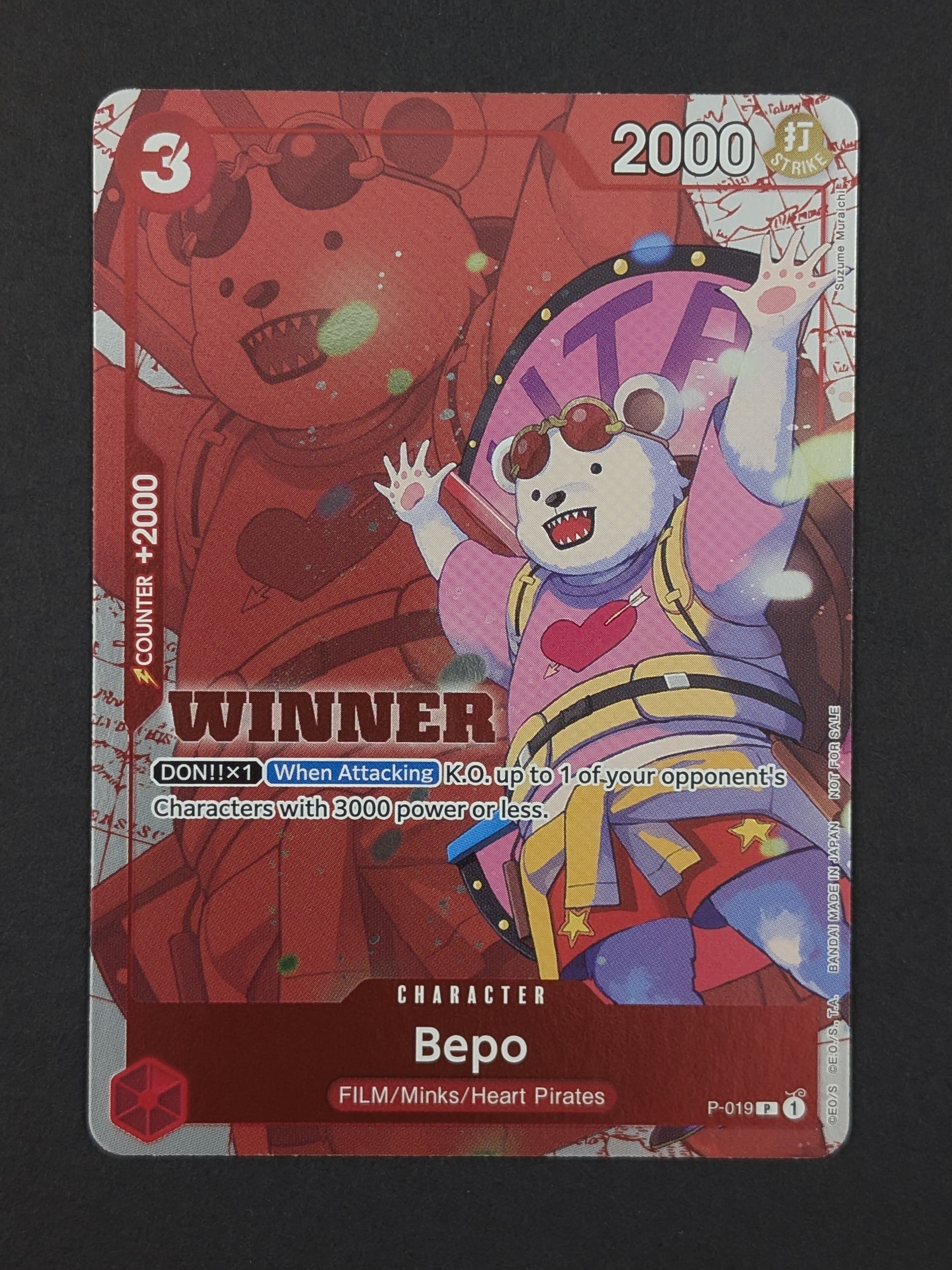 Bepo Winner Pack Vol. 7 P-019