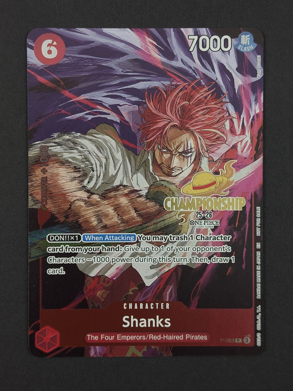 Shanks CS 25-26 Event Pack 2025-2026 P-083