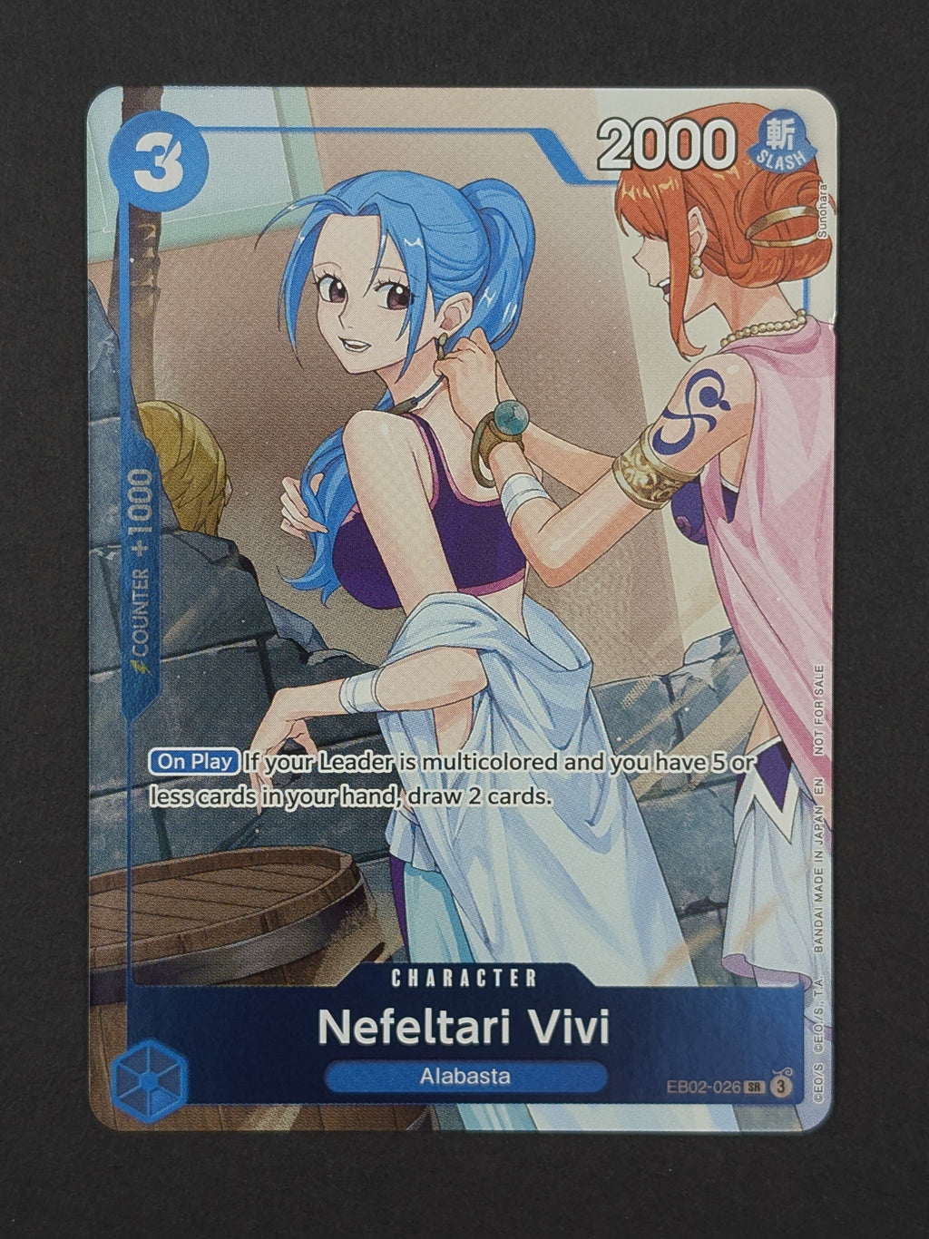 Nefeltari Vivi (Dash Pack) EB02-026 – One Piece Heroines Edition