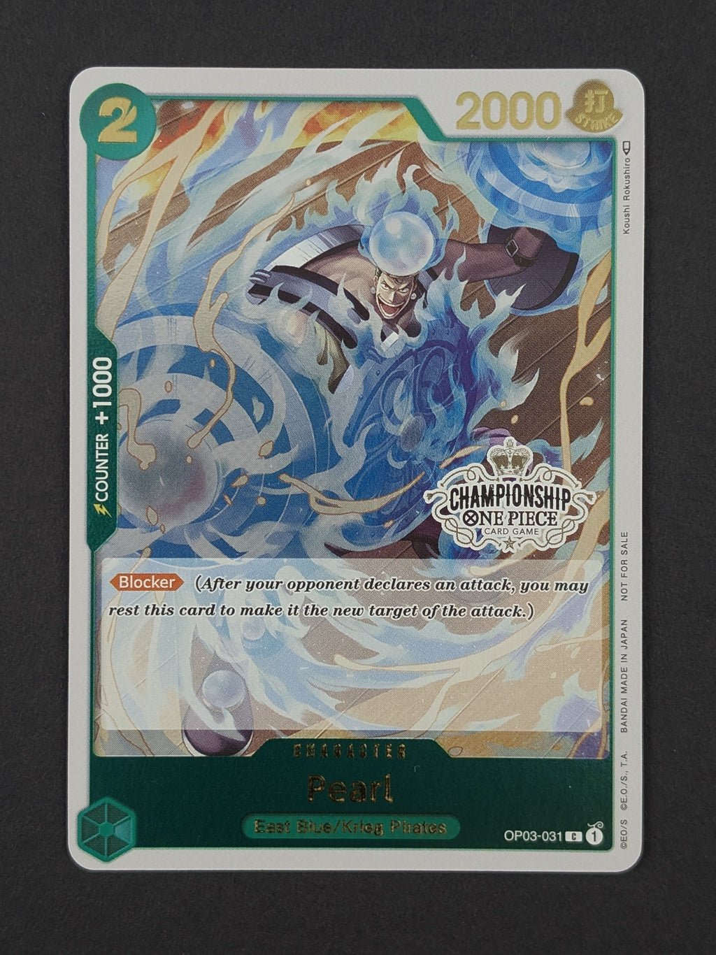Pearl Store Championship Participation Pack Vol. 2 OP03-031