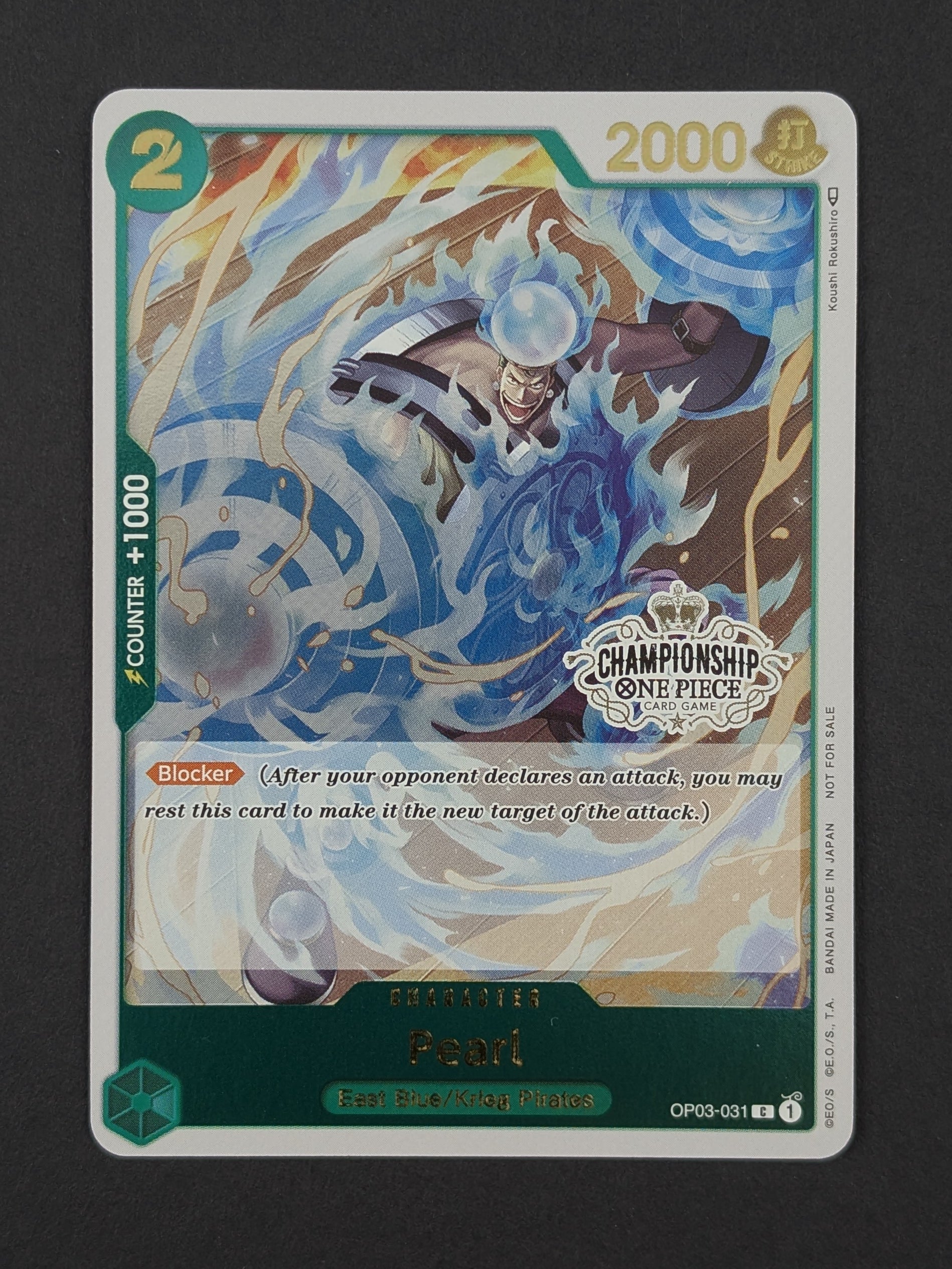 Pearl Store Championship Participation Pack Vol. 2 OP03-031