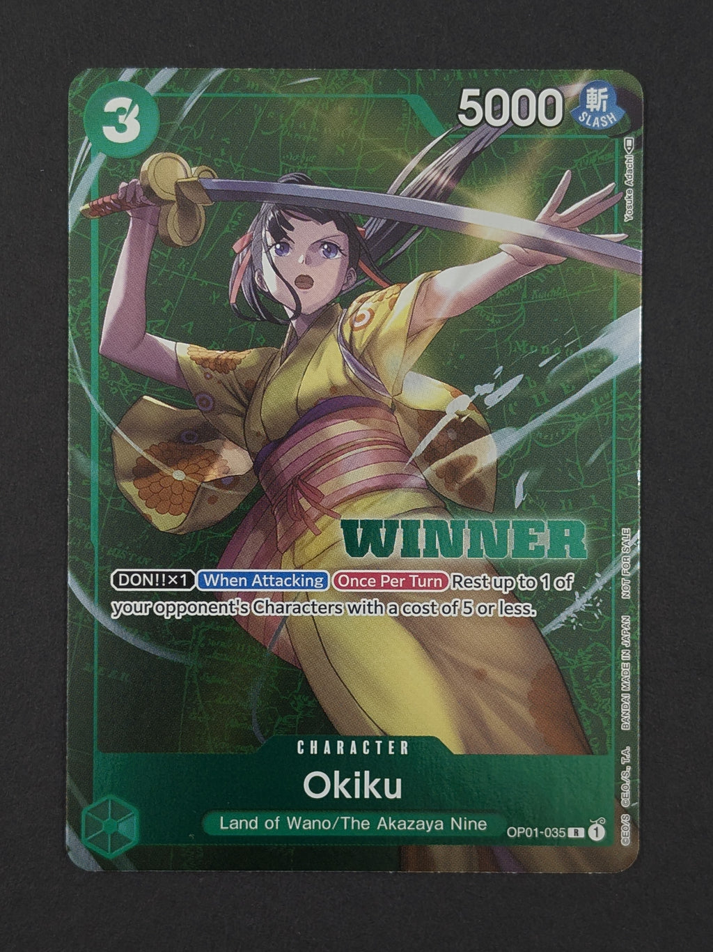 Okiku Winner Pack Vol. 4 OP01-035