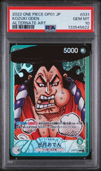 JP Kozuki Oden Leader OP01-031 | PSA 10