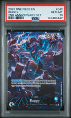 Buggy OP09-042 2nd Anniversary Set | PSA 10