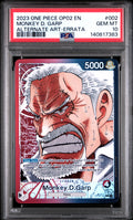 Monkey D. Garp OP02-002 Pre-Errata | PSA 10