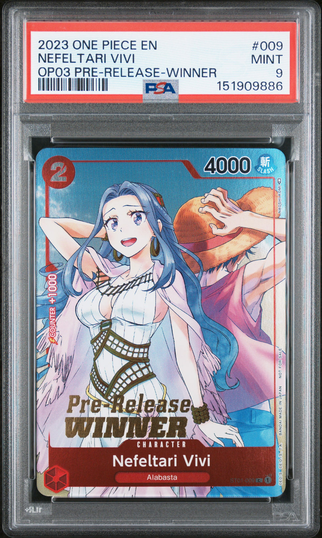 Nefeltari Vivi Pre-Release Winner ST01-009 | PSA 9