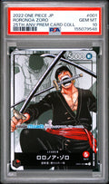 JP Roronoa Zoro 25th Anniversary Edition OP01-001 | PSA 10