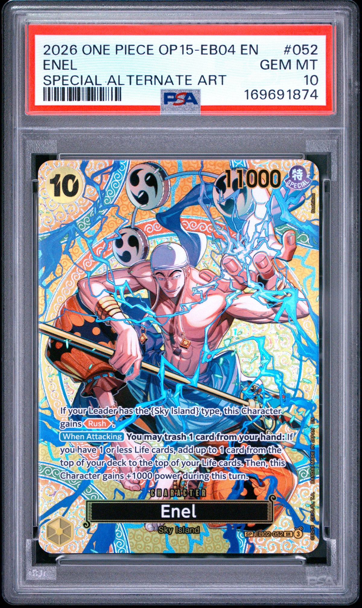Enel SP EB02-052  | PSA 10